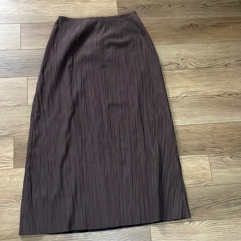 J. Jill brown maxi skirt.